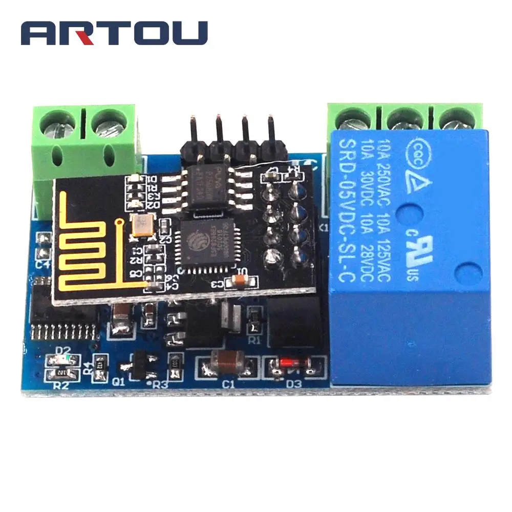 ESP8266 5 в Wi-Fi релейный модуль дистанционное управление переключатель телефона