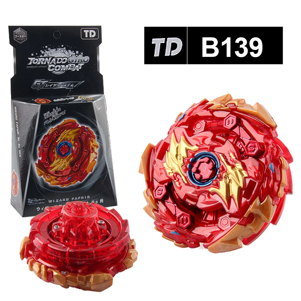 

Игрушка Beybleyd Busrt Red B139 Bey Blade Gyro с пусковой антенной, металлические спиннинговые игрушки для детей