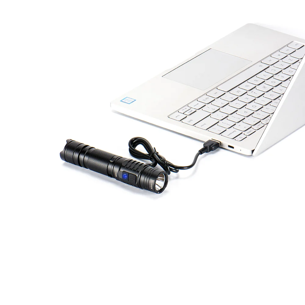 Günstig WUBEN TO40R Outdoor Professionelle Starke Licht Taktische Rettungs Taschenlampe MicroUSB Direkt Lade 1200 Lumen Tragbare Taschenlampe