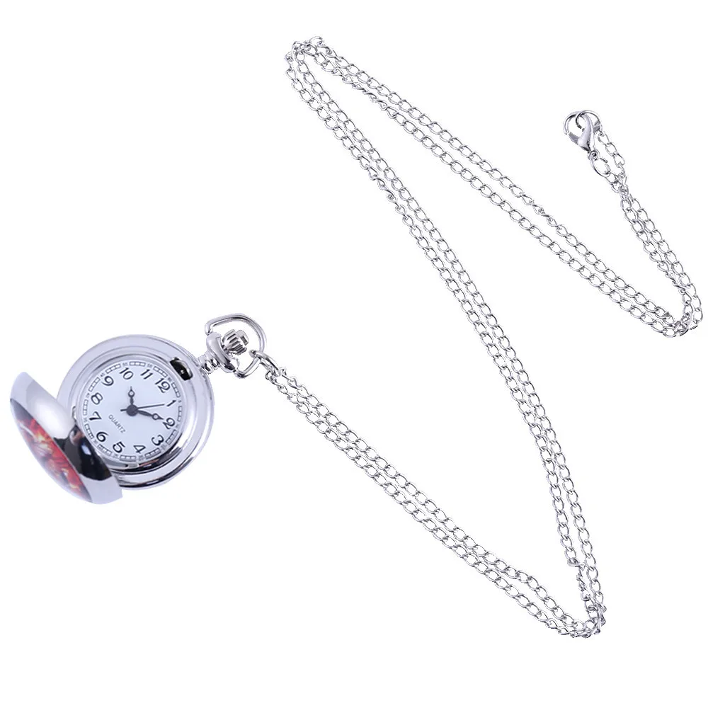 Часы наручные кварцевые с белым и синим рисунком птицы 03 | Наручные часы