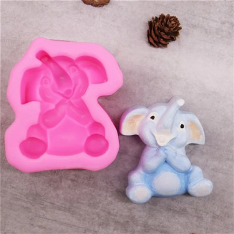 

Силиконовая форма в виде слона для мыла, форма для мыла, помадки, торта, форма ручной работы для изготовления свечей, формы для выпечки шокол...