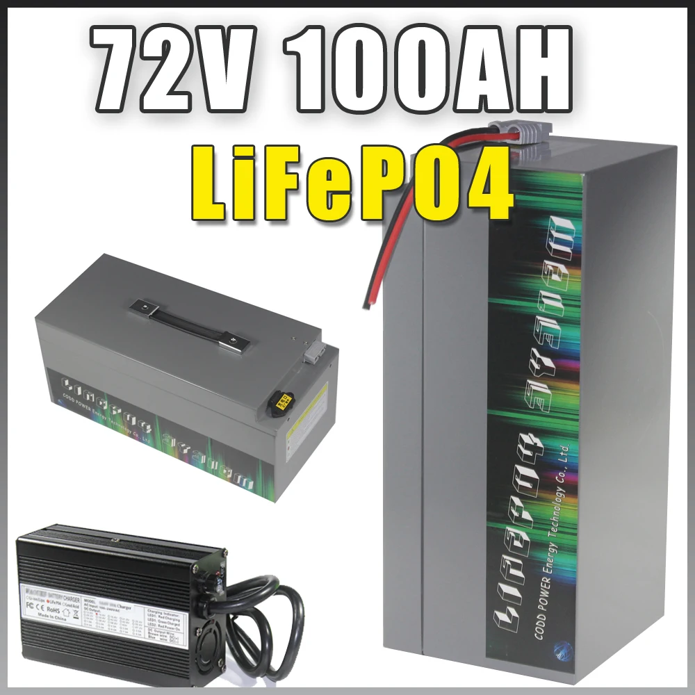 Аккумулятор LiFePO4 72 в 8000 Ач QS Вт 10 кВт электрические автомобили электровелосипед
