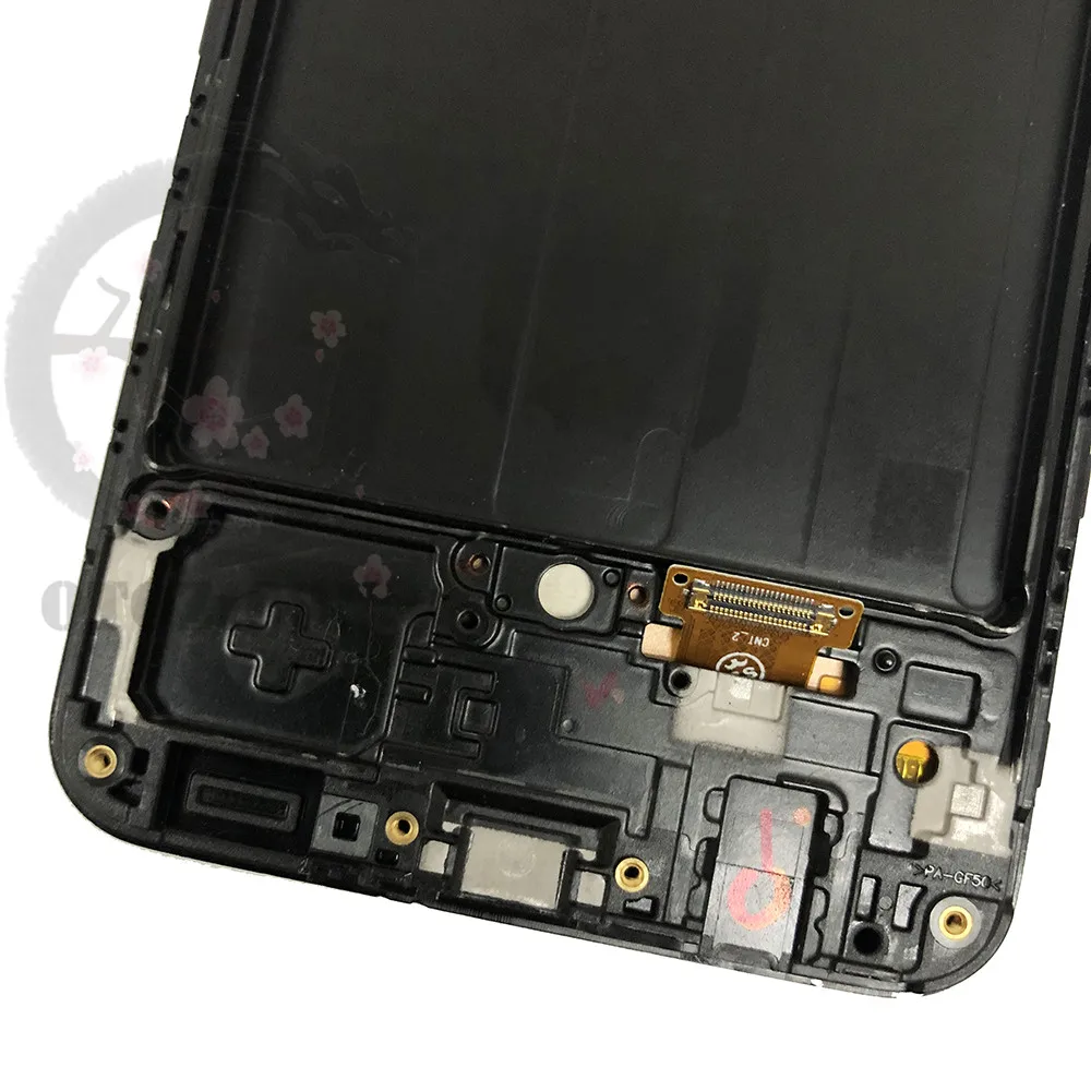 Najtaniej Super AMOLED A505 Wyświetlacz LCD Do Samsung Galaxy A50 2019 Z Ramką A505F A505FN A505GT A505FM Ekran Dotykowy Digitizer Zgromadzenie
