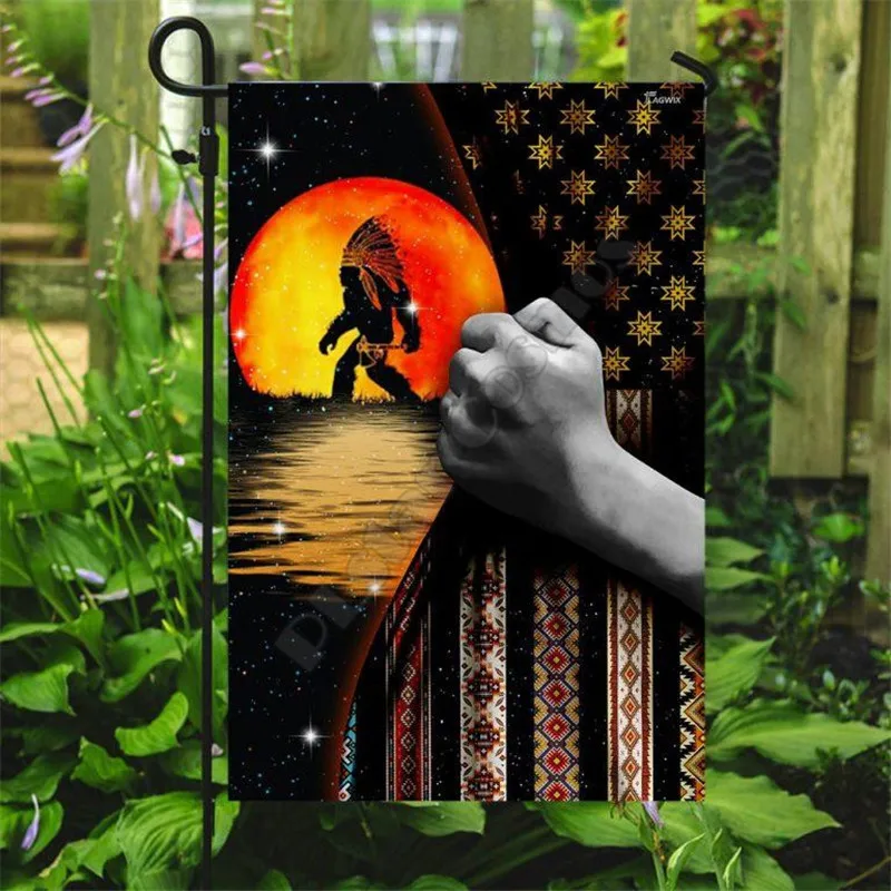 

Native Flag 3D Full Printing Thermal Transfer Garden Flags Hanging House Decoration Double-sided Printing 06