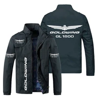 honda motorcycle bike jacket 2021 autumn new trend honda goldwing print jacket coats windbreaker bomber jacket mens clothing