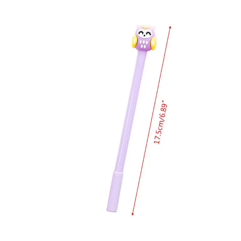 

W3JD 4 шт. 0,5 мм кавайная гелевая ручка с совой нейтральные ручки канцелярские принадлежности для учеников принадлежности для письма для школы...