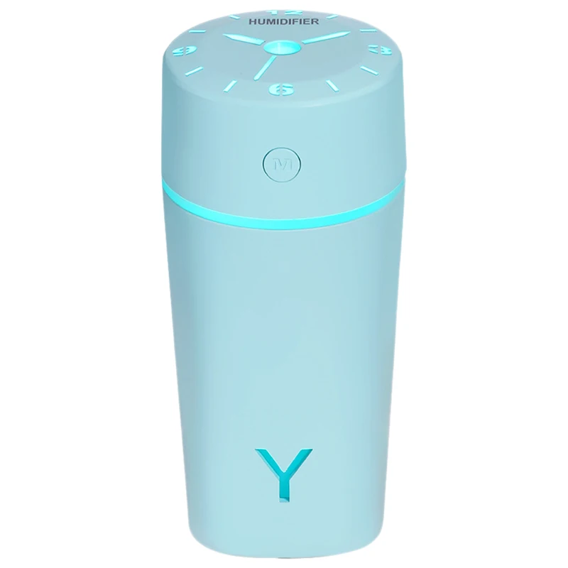 230 мл USB увлажнитель воздуха в форме ЧАСОВ Ультразвуковой крутой туман