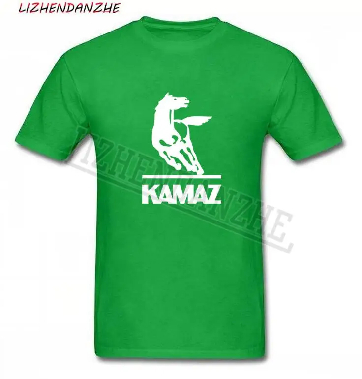 Мужская футболка Kamaz Truck высокого качества 100 хлопок летние брендовые Роскошные