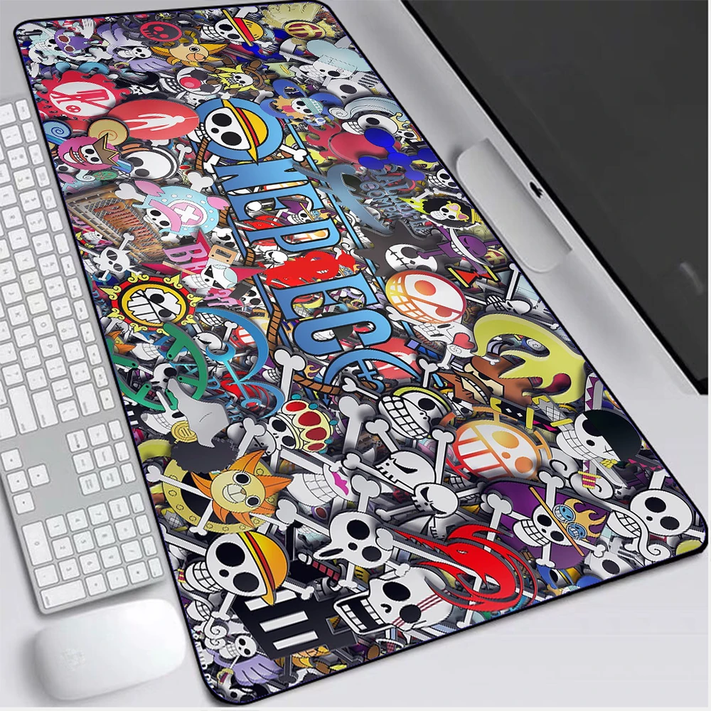 

Popular All Staff Anime Mouse Pad Gaming Accessories Laptop Office Lock Edge Gaming Mouse Pad Gaming Desk Kawaii Mousepad Mat