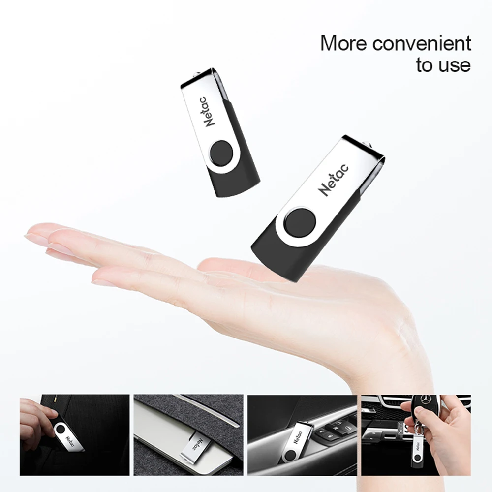 Netac USB флэш накопитель 128 ГБ Флэш карта памяти 32 64 Гб флешки 16 256 3 0 Flash Memory Stick для