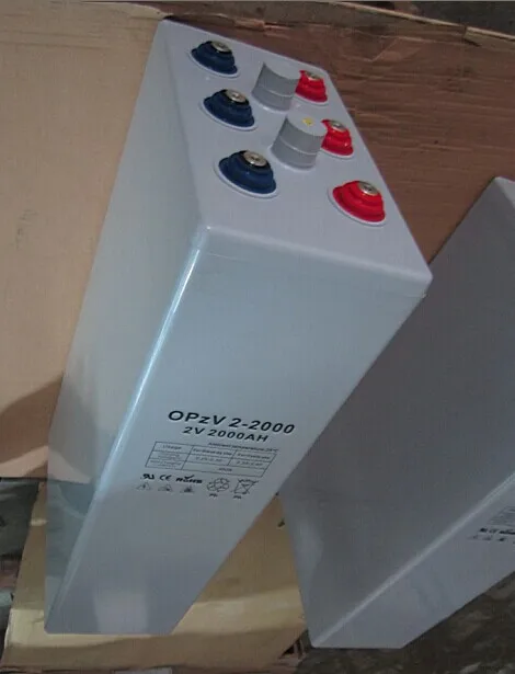 

OPzV 2v2000ah deep discharge solar tubular lead acid battery sunstone Tubular Plates Flooded Type 2V Solar Battery lead acid 48v