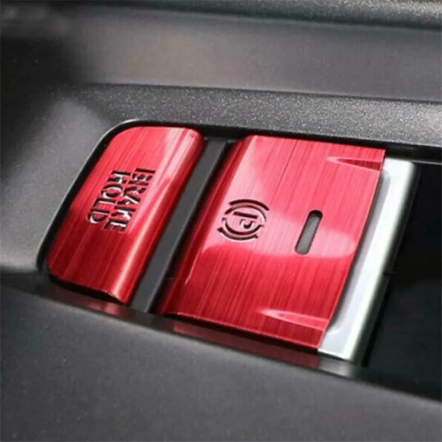 

For Honda Accord 18-19 Aluminum Gear Accessories P Gear Brake Hold Frame Trim 2X Gear Accessories P Gear BRAKE HOLD Trim Frame