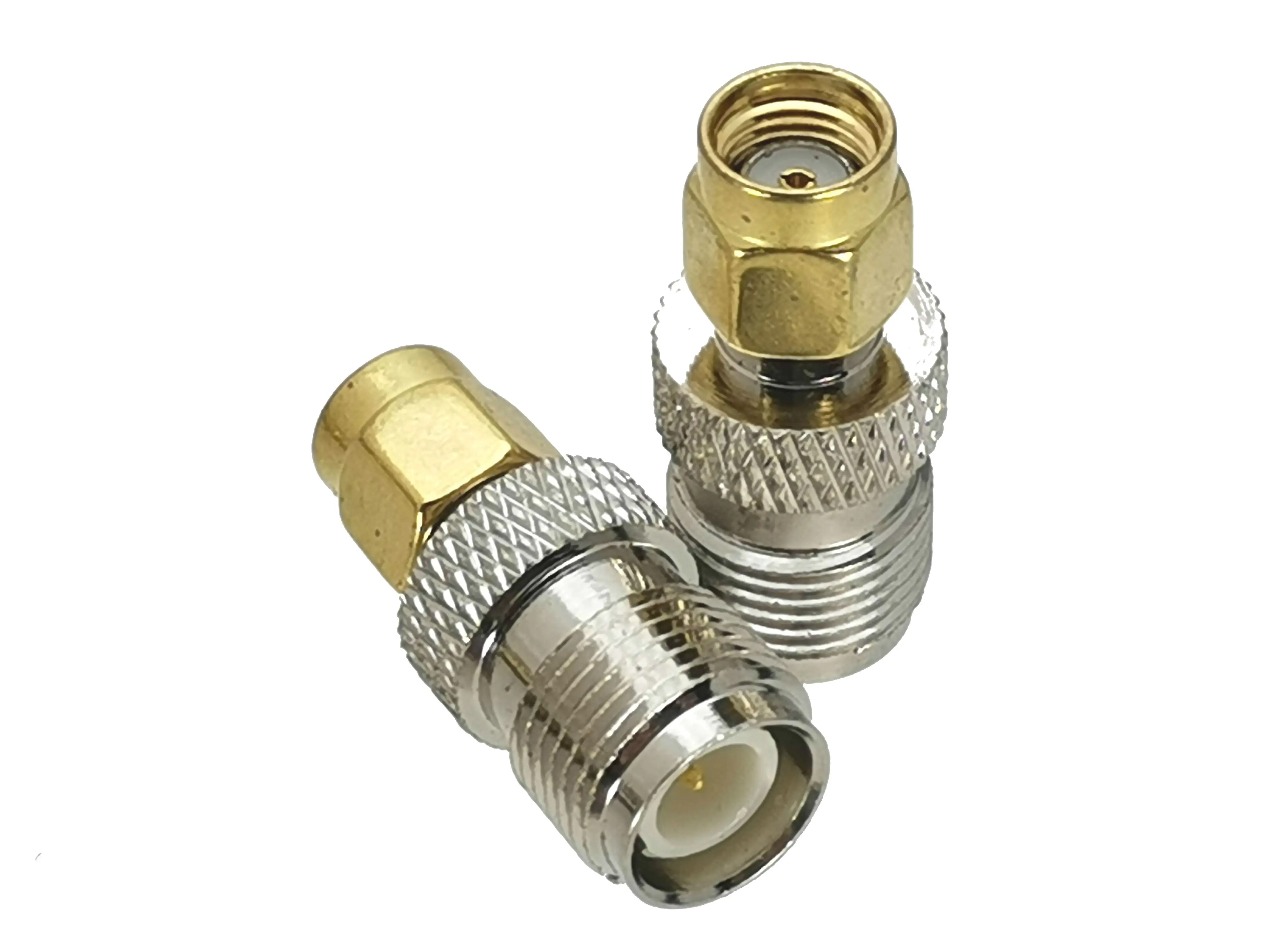 

1Pcs RP-SMA RPSMA Male Jack to RP-TNC RPTNC Female plug RF Adapter Connector Coaxial High Quanlity