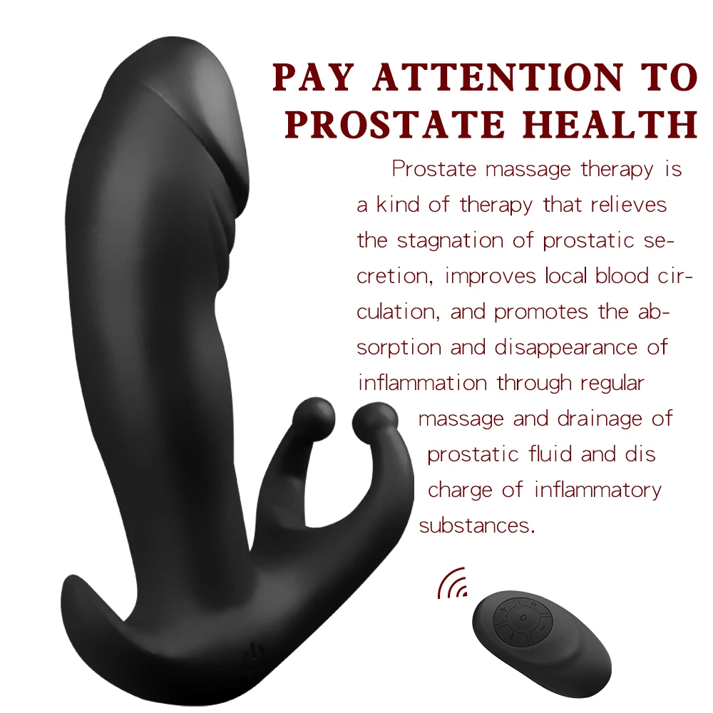 Мужской массажер простаты 10 режимов вибратор анальные секс-игрушки для мужчин
