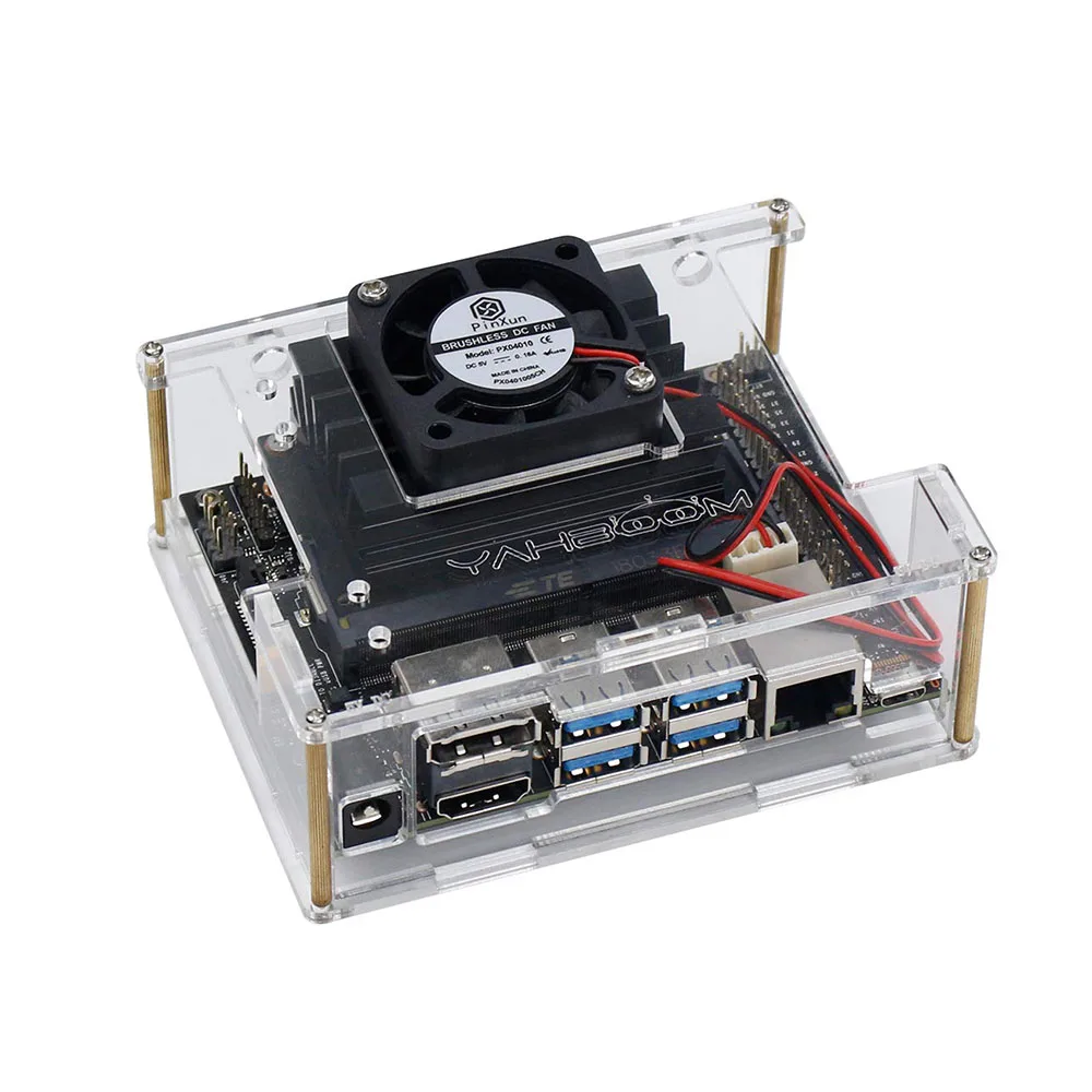 

Nvidia Jetson Nano Developer Kit B01 version AI Development Board +AI camera+EU DC power supply+TF card+case