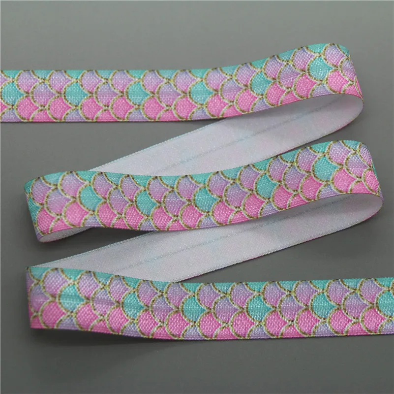 Эластичная Повязка на голову с принтом русалка 5 ярдов | Дом и сад