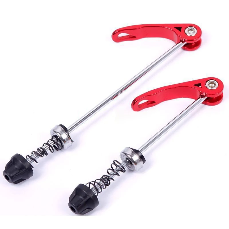 

2pcs Aluminum Bicycle Cycling Wheel Hub Skewer Quick Release Bolt Lever Axle Kit
