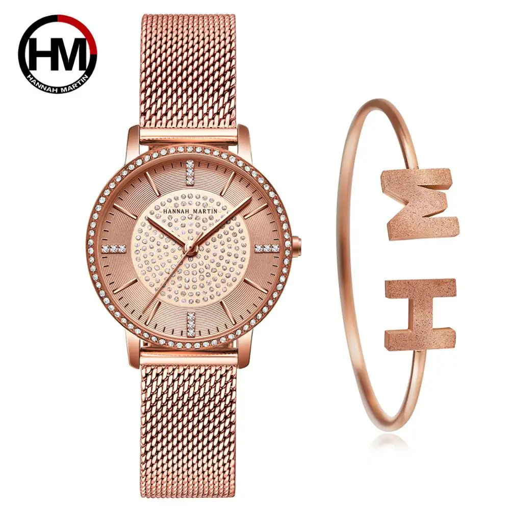 Reloj Mujer дропшиппинг браслет японский кварц женские Стразы Топ люксовый бренд