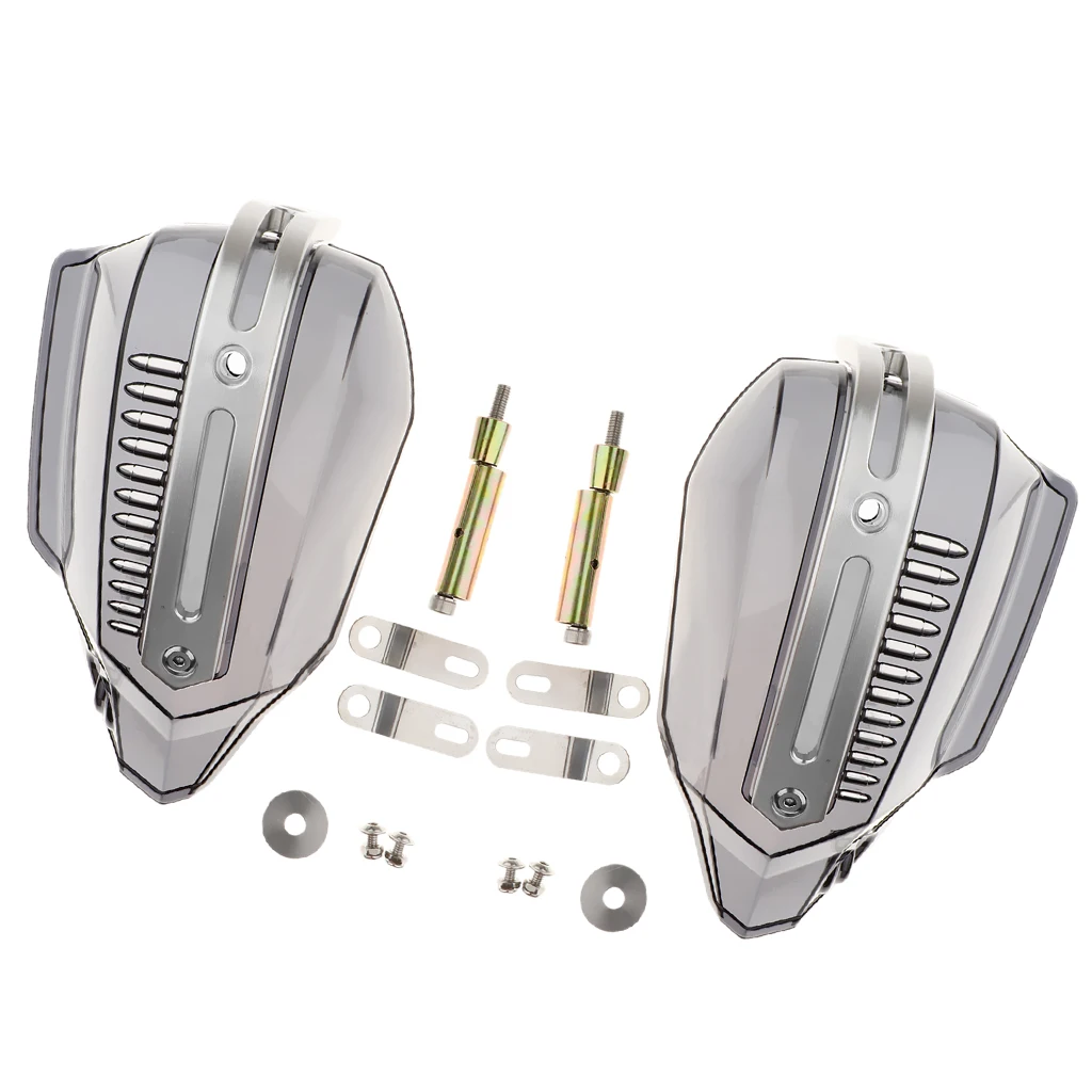 2xUniversal мотоцикла рукавицы руль ручная щетка защита ручки от ветра ударов |