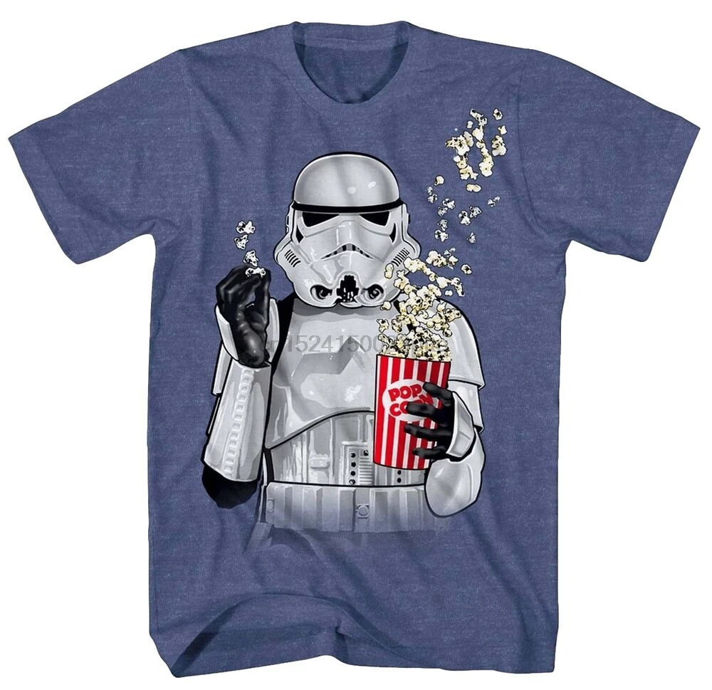 Штурмовика из мультфильма Звездные войны: Питание попкорн темно синий в мелкую
