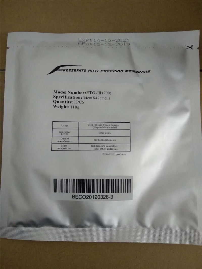 Антифриз мембрана 27*30 см 34*42 антифриз для потери веса инструмент красоты маска