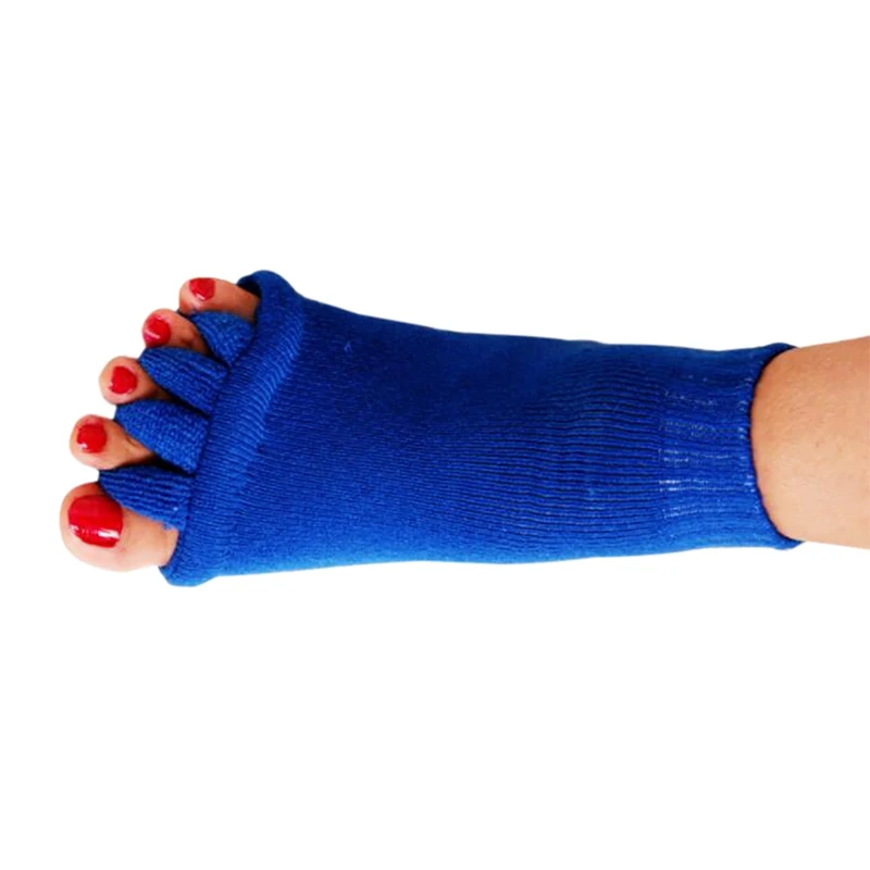 1 пара носки с пятью раздельными пальцами ортопедические разделители для пальцев