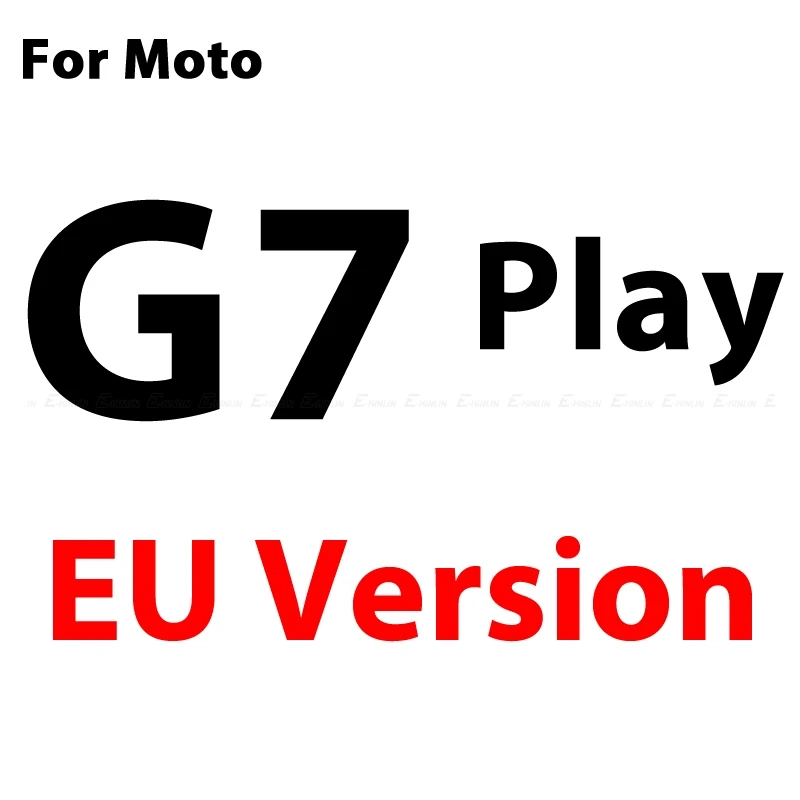 5D изогнутое полное покрытие из закаленного стекла для Motorola Moto One Vision Action E5 G7 power G6 G5S G5 Plus Play Защитная пленка для экрана - Цвет: For Moto G7 Play EU