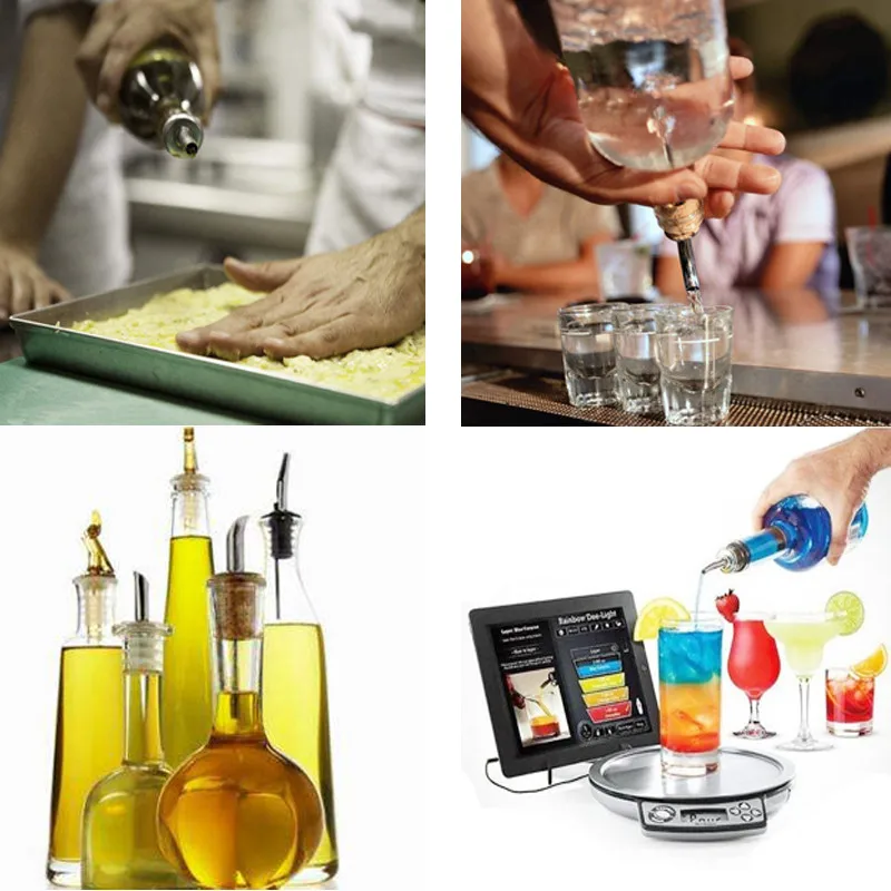 

New Stainless Steel Wine Liquor Pourer Wine Bottle Pourer Stopper Oil Bottle Pourer Stopper