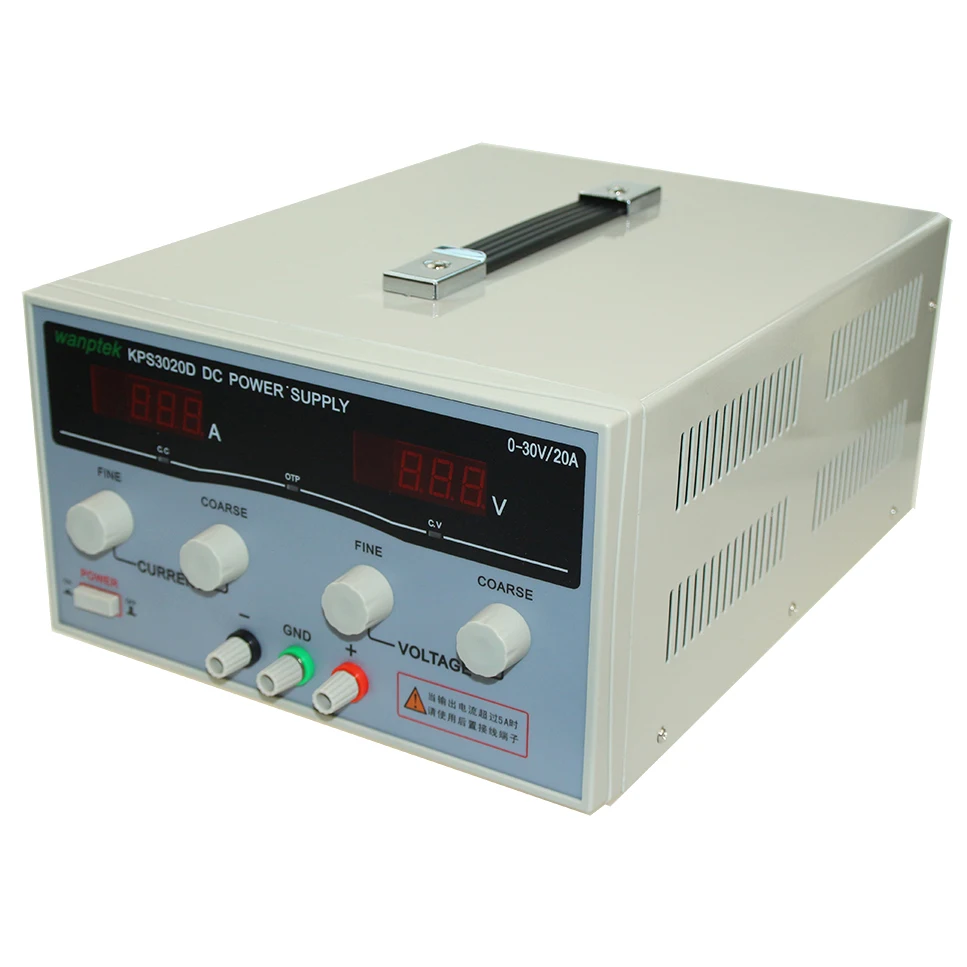 KPS3020D Высокоточный Регулируемый цифровой источник питания постоянного тока 30 В/20