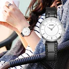 DOM женские часы модные роскошные женские кварцевые наручные часы Лидирующий бренд с кожаным ремешком женские часы G-31L-7M2