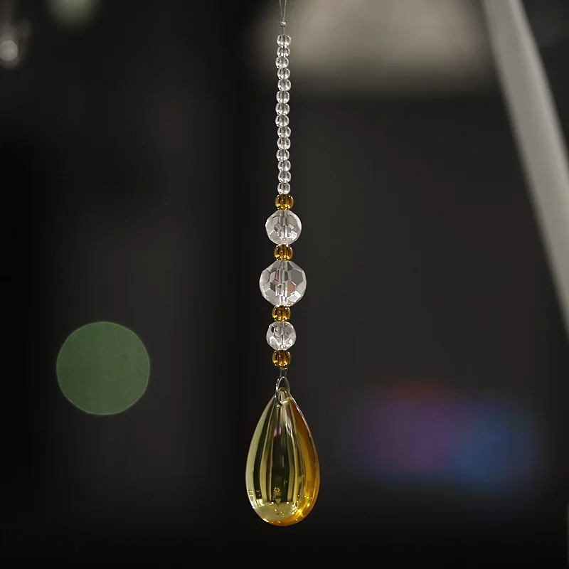 Модная новинка домашний декор дверная занавеска сделай сам Хрустальная гирлянда