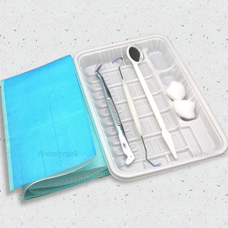 

Dental Probe Sterilized Dentisy Tool Stainless Steel Oral Dental Instrument TOSI Disposable Dental Instrument Kit Dental Exam