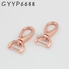 10-30-100 шт. 16 мм, розовое золото, застежка для болтов, Овальный шарнир, новый тональный триггер, застежки-крючки для сумок, фурнитура, аксессуары