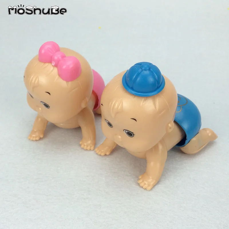 Детские куклы для мальчиков и девочек 2 шт. заводные винтажные развивающие