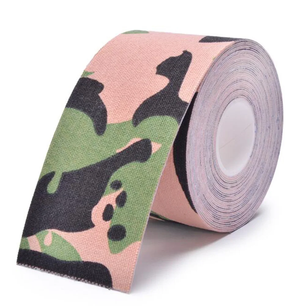 

1Pcs 500cm x 5 cm Kinesiology Muscles Sports Care Elastic Physio Roll Punch Therapeutic Tape Adhesive