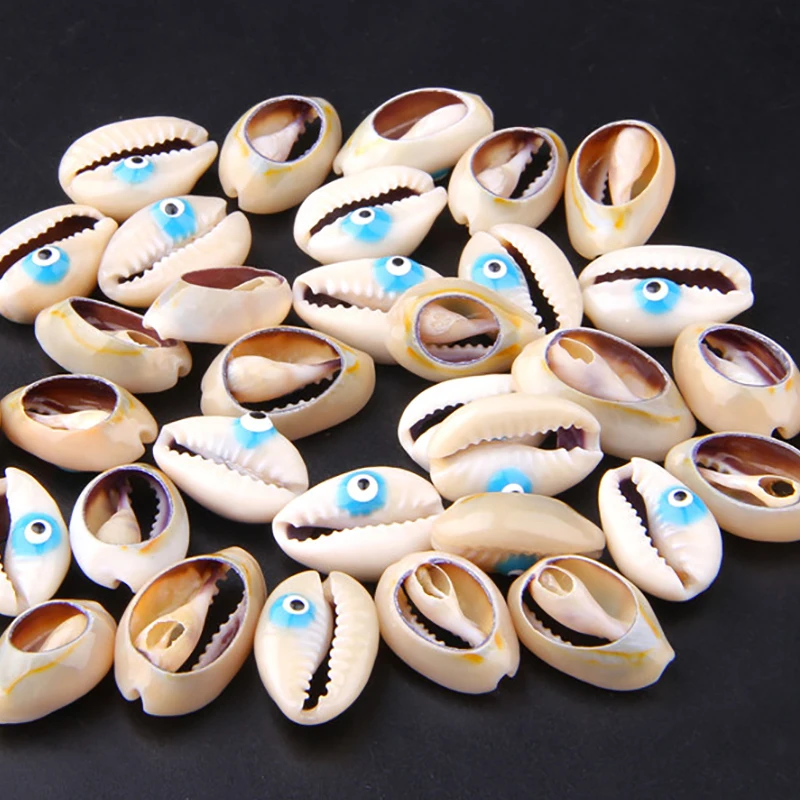 10 шт./лот свободные бусины из ракушек Cowrie для изготовления ювелирных украшений