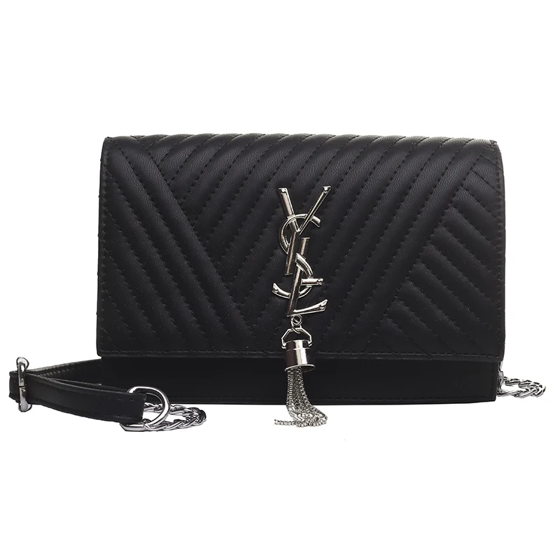 

Bags Women 2021 Luxury New Fashion Handbags Tassel Shoulder Bag High Quality Soft Leather Bag Brand Designer Chain Crossbody Bag