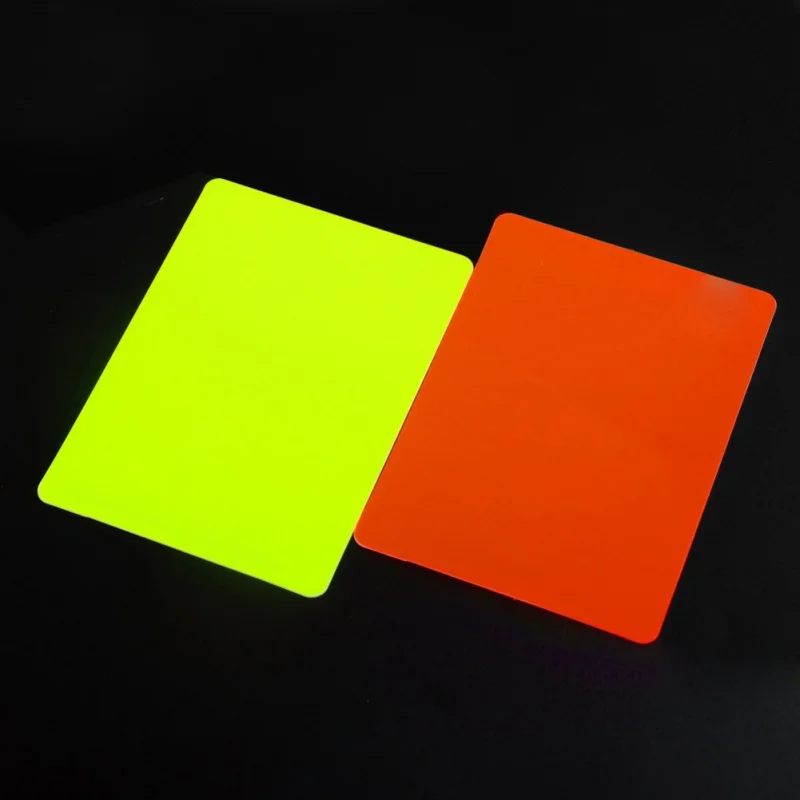 

Soccer Referee Red Yellow Card Pencil Sports Notebook Personalized Sport Match Soccer Sheet Set Note Notebook With pencil