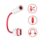 Переходник для наушников OnePlus 7 Pro с USB-C на 3,5 мм, AUX аудио конвертер для One Plus 7 1 + 6T Type-C, гарнитура, кабель-конвертер музыки