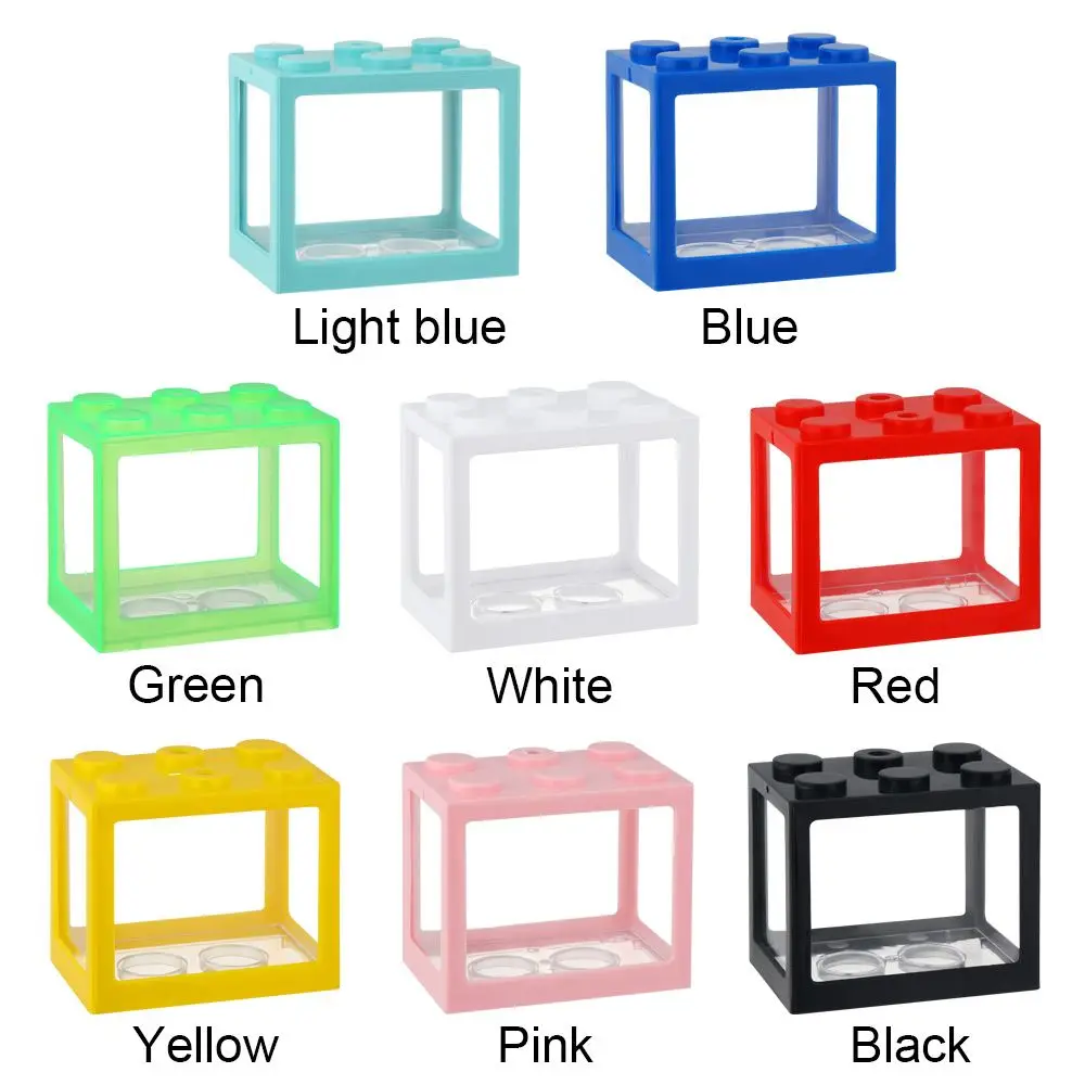 Аквариум подарки строительный блок новый орнамент бета аквариум мини аксессуары