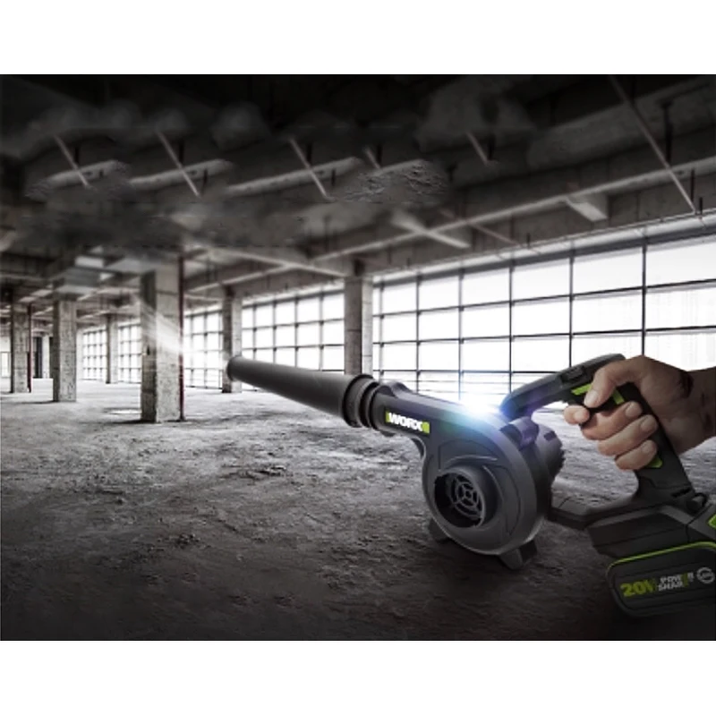 Электрическая мини-Воздуходувка с литиевой батареей 20 в скорость холостого хода