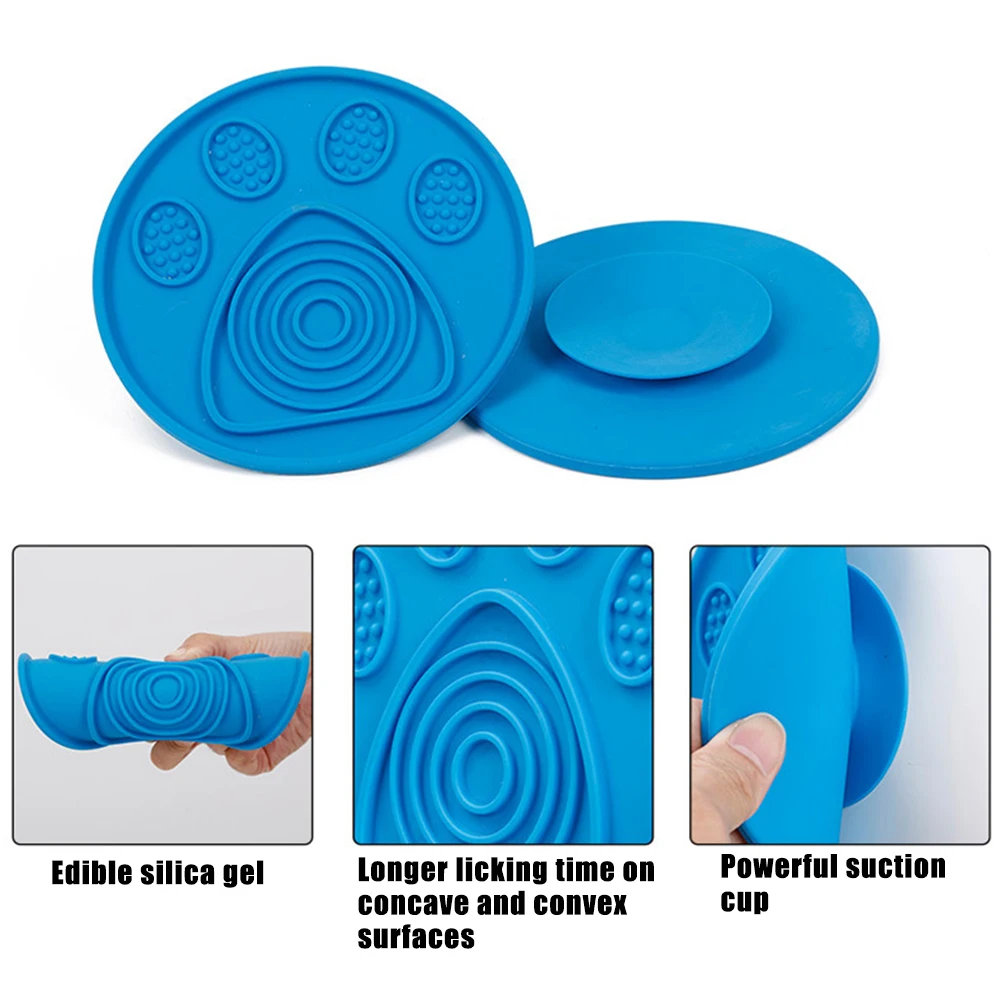 Медленная кормушка для домашних животных Lickimat коврик лизания собак и скука