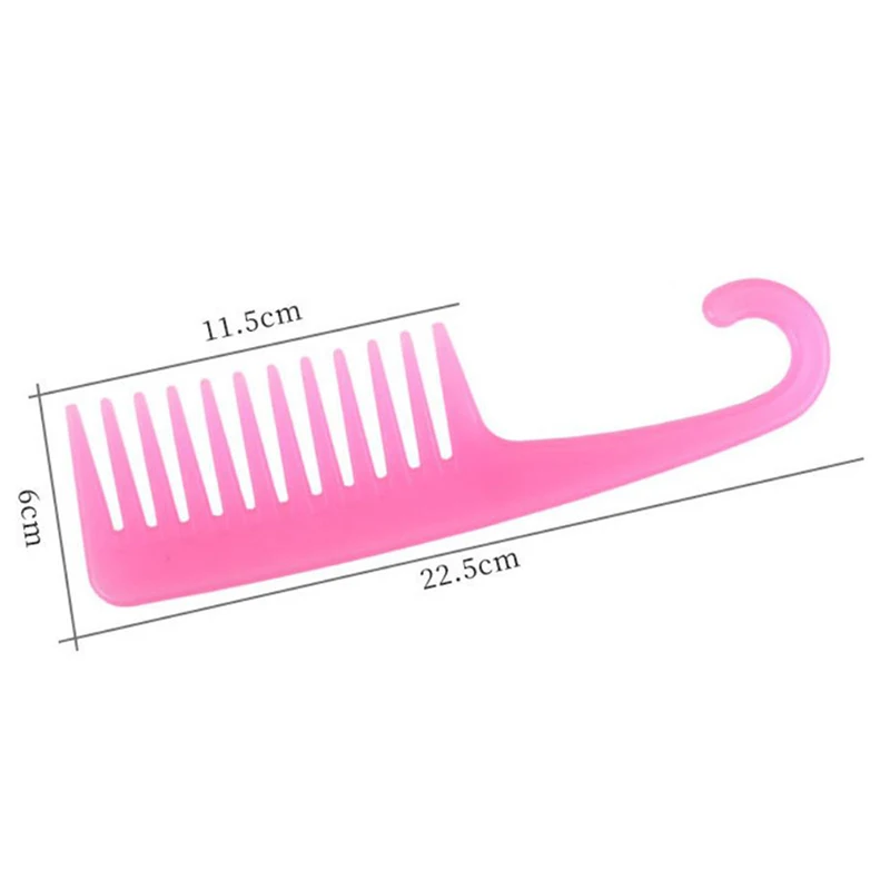 

Wide Large Tooth Design Combs Reduce Hair Loss Comb Pro Hairdress Salon Dyeing Styling Brush Tools 2 Colors
