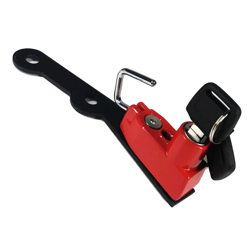 MT09 замок для мотоциклетного шлема с крючком боковой Противоугонный защитный