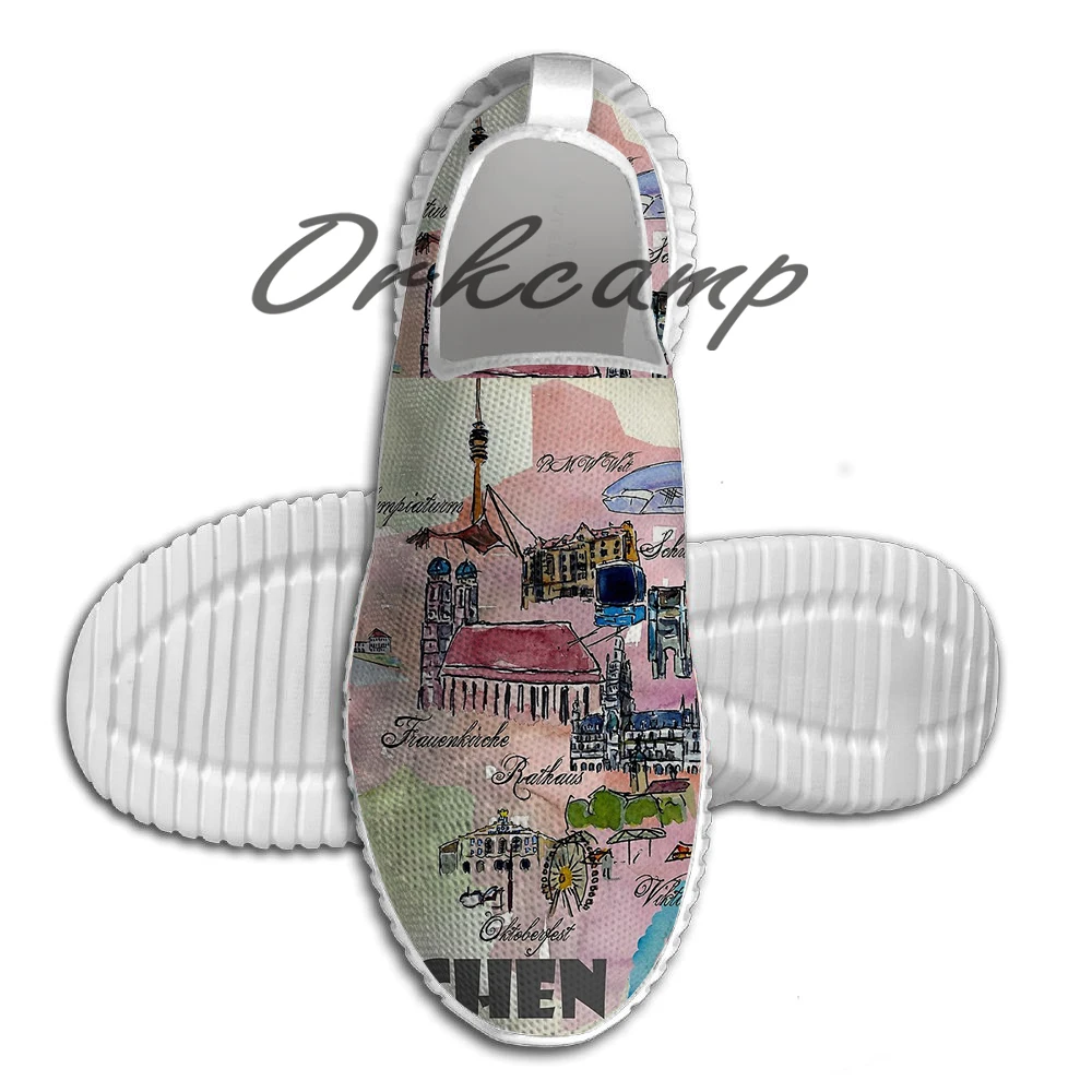 Немецкие кроссовки в стиле ретро Прогулочная обувь Летняя удобная легкая для