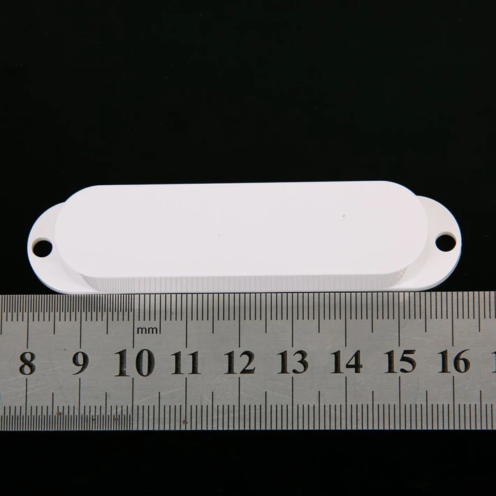 

Set of 3 White Single Coil Pickup Cover for Electric Guitar