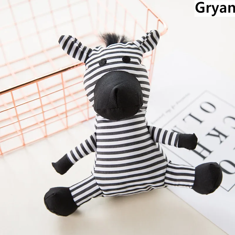 Новая классическая Хлопковая сумка для покупок с принтом зебры экологически