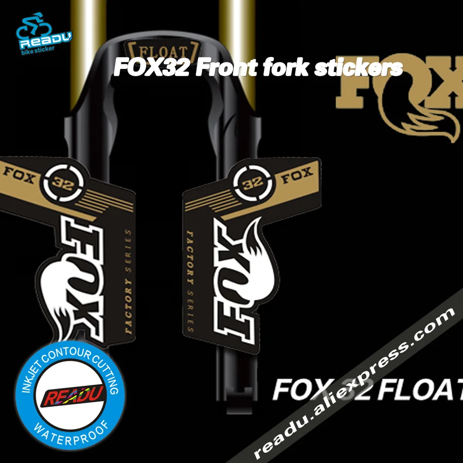 Наклейка на велосипедную вилку FOX FLOAT 32 декоративные передние вилки 26er 27.5er 29er