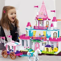 good girl friends series blocks modern dream princess girl shop set compatible brands building blocks toys for children gifts