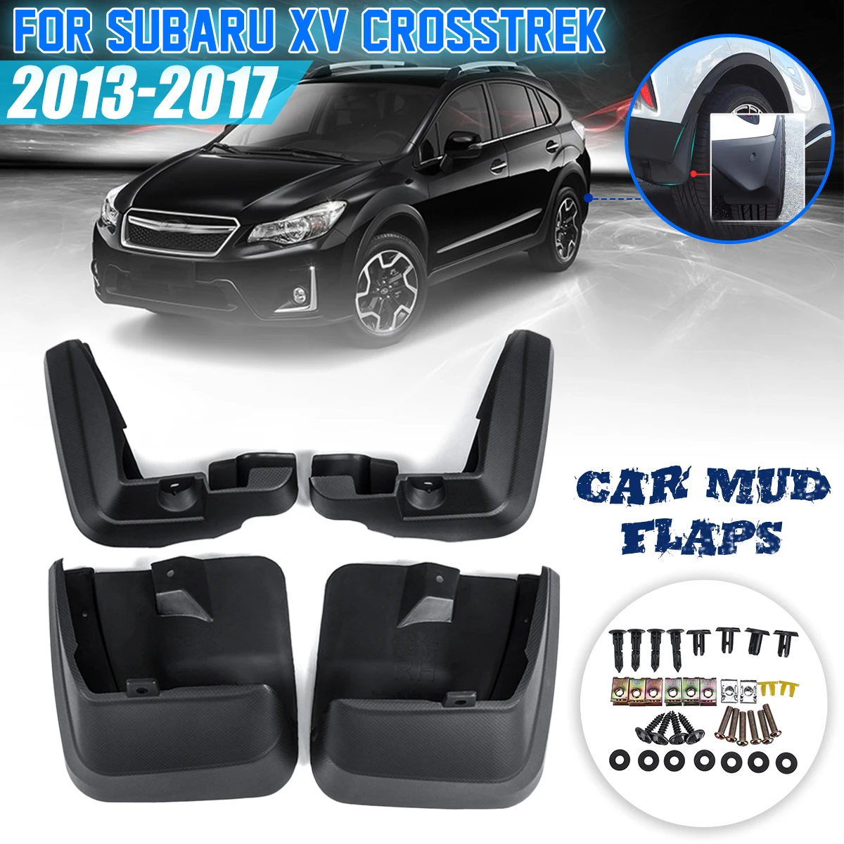 Автомобильные Брызговики Брызговик Крыло брызговиков для Subaru XV Crosstrek 2012 2013